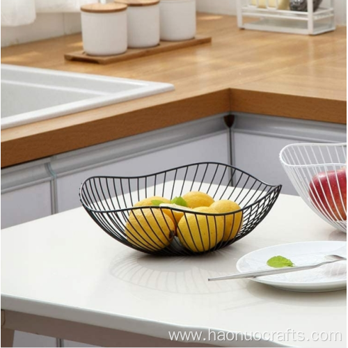 Arc iron fruit net basket